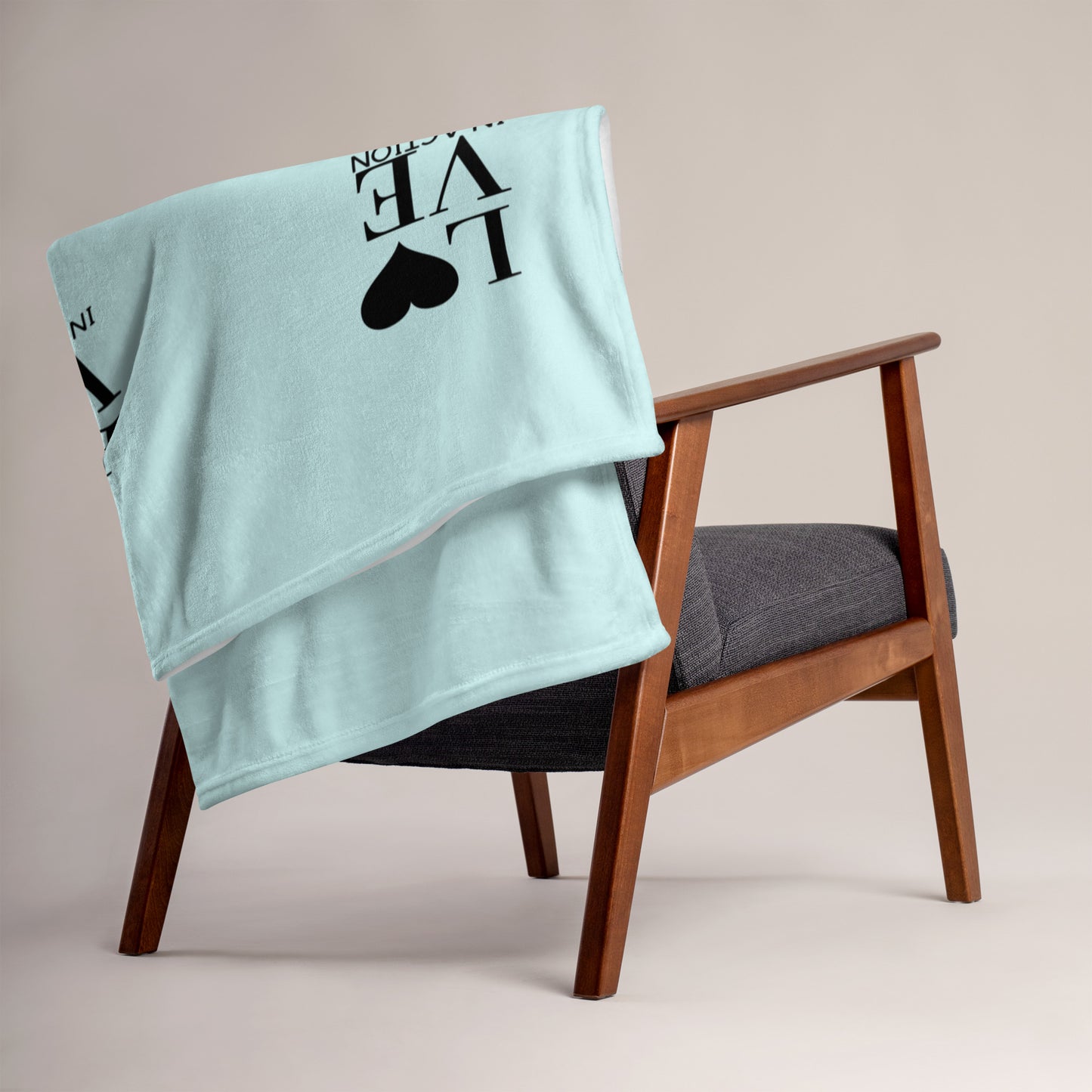Throw Blanket - LOVE IN ACTION