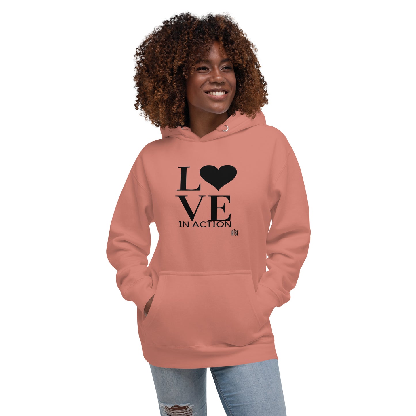 Hoodie - Unisex - LOVE IN ACTION DESIGN