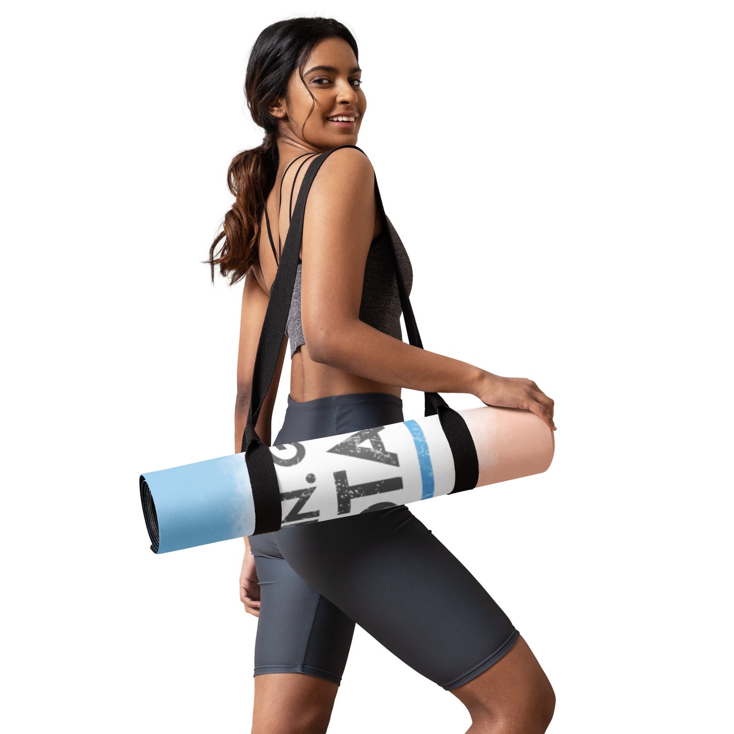 Yoga mat - TRAIN. GAIN. OBTAIN. DESIGN
