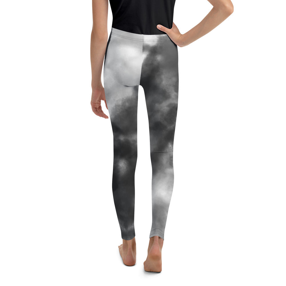 Youth Leggings - Dark Gray Design