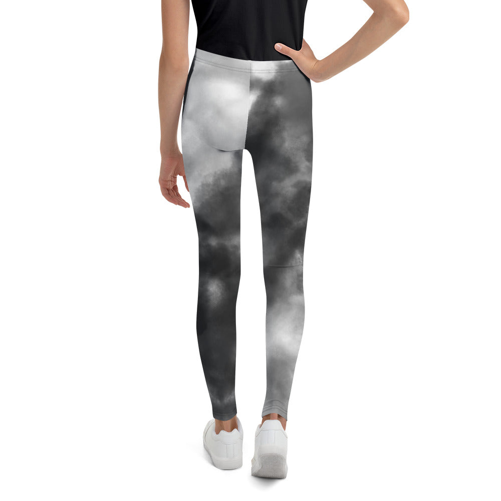 Youth Leggings - Dark Gray Design