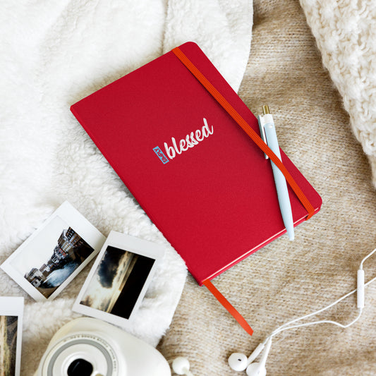Notebook:  Hardcover bound - SIMPLY BLESSED DESIGN
