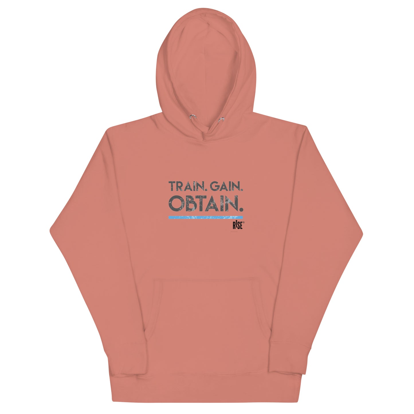 Hoodie Unisex - TRAIN. GAIN. OBTAIN DESIGN