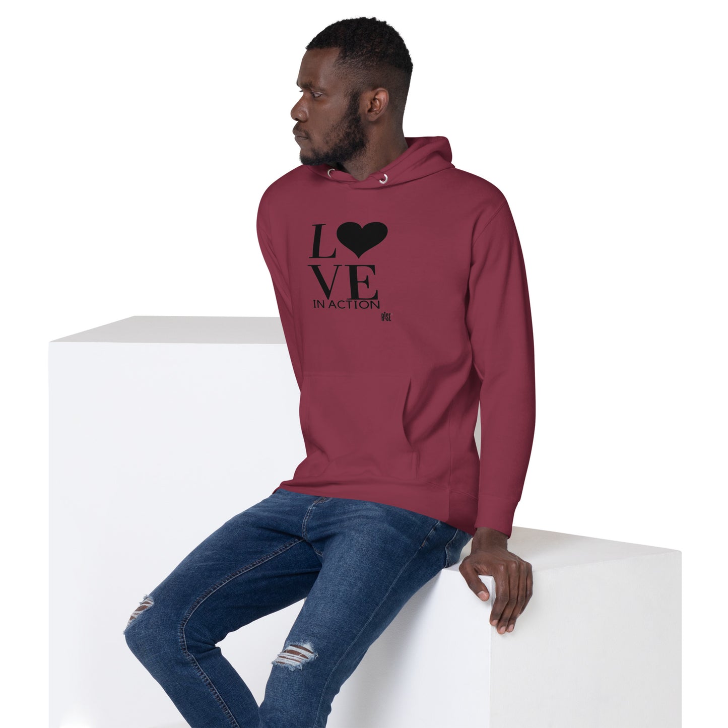 Hoodie - Unisex - LOVE IN ACTION DESIGN
