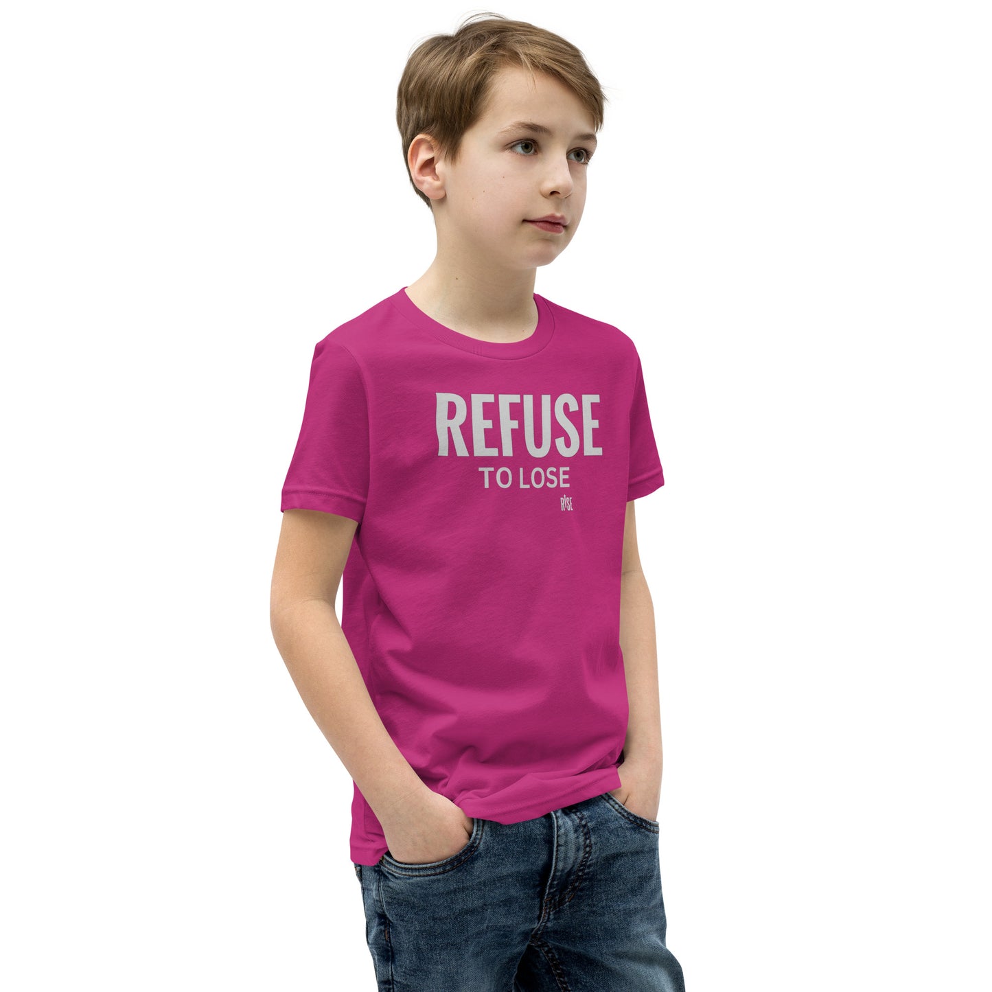 Youth T-Shirt - REFUSE TO LOSE DESIGN