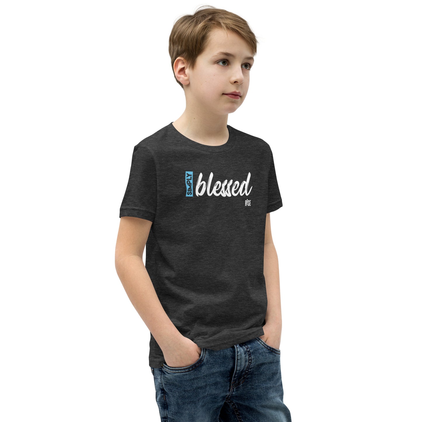 Youth T-Shirt Unisex - SIMPLY BLESSED DESIGN