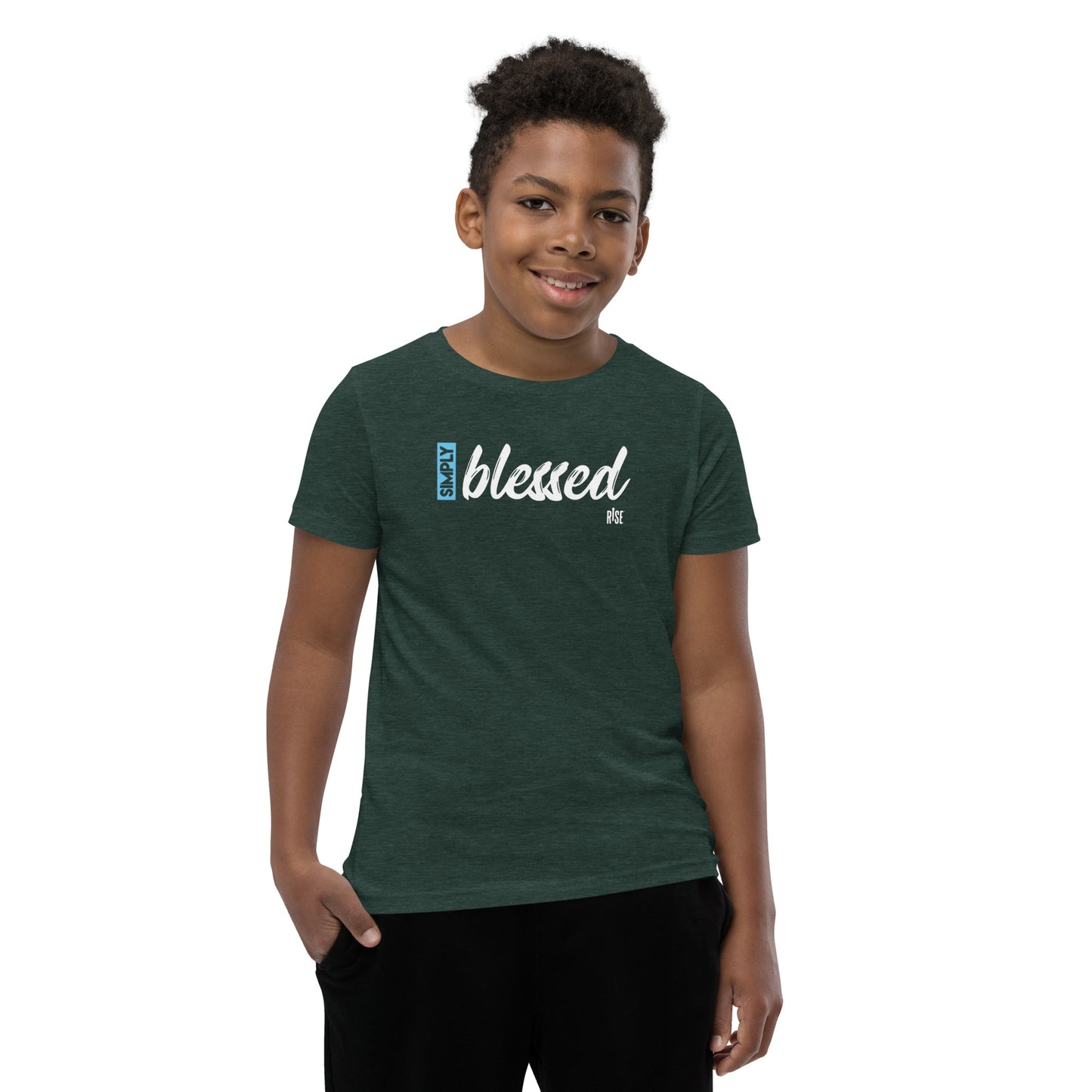 Youth T-Shirt Unisex - SIMPLY BLESSED DESIGN