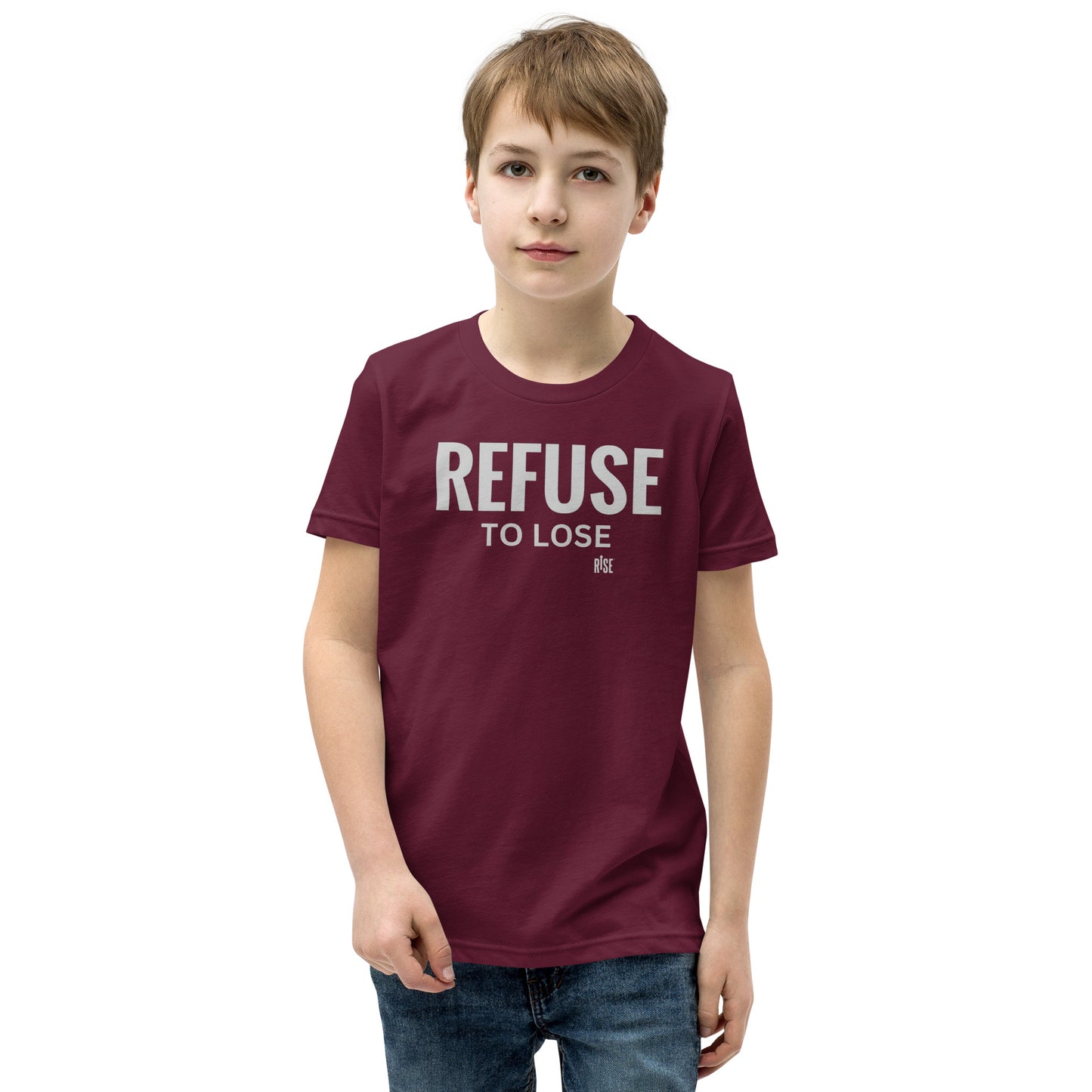 Youth T-Shirt - REFUSE TO LOSE DESIGN